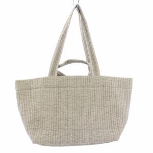 FEILER 刺繍トートバッグ グレー ピオヌンナル MIMI