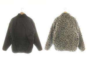 WACKO MARIA ボアフリースリバーシブルジャケット ブルゾン XL グレー