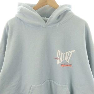 SAINTMICHAEL SM-HR8-000-048 HOODIE  RIBON SAINTプルオーバー XL