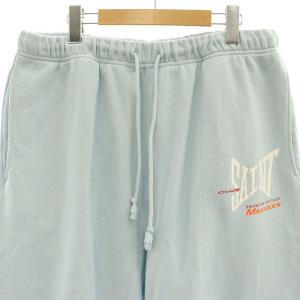 SAINTMICHAEL スウェットパンツ ジョガー イージー XL ライトブルー SM-HR8-0000-057 /DO OS