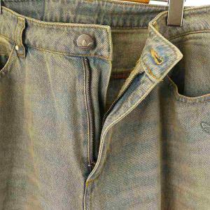 adidas Originals 25SS Adilenium Season 3 Zip Washed Denim ジーンズ デニムパンツ