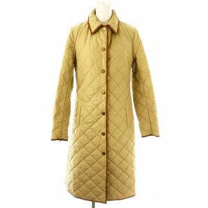 キルティングコート ステンカラーコート アウター 7 ベージュ /DF OS