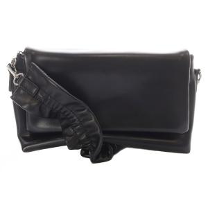 カスタムショルダーバッグ レザー 黒 ブラック GAX04040 /SB OS