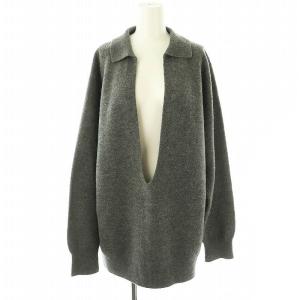 VALLEY KNIT ニット セーター 長袖 FO グレー 22AMSNI08 /DF OS