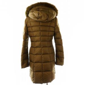 UNTITLED フード ダウンジャケット ダウンコート アウター 1 ブラウン /DF OS