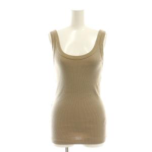 RIB タンクトップ カットソー モカブラウン /CX OS