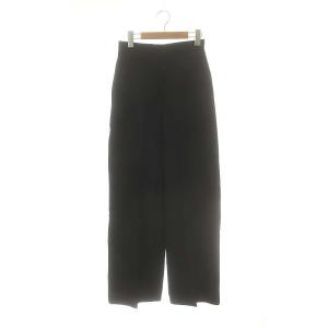 24AW Gorgeous ワイドパンツ ウール 34 濃紺 /MI OS