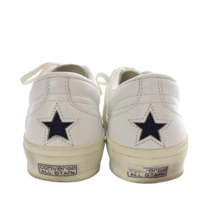CONVERSE ONE STAR J VTG HS スニーカー ローカット キャンバス US8.5 ホワイト /YO15