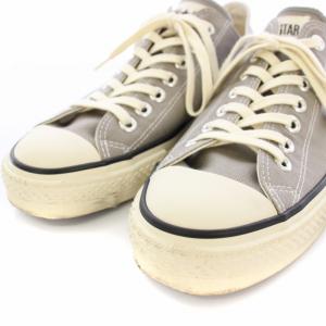 CONVERSE CANVAS AS J OX GREIGE スニーカー シューズ ローカット 日本製 USA8.5 27cm