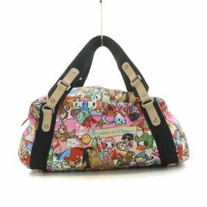 トキドキ tokidoki ボストンバッグ 総柄プリント マルチカラー