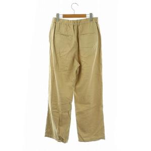 Framework 24SS レーヨンリネンツイルドロストパンツ テーパード 38 ベージュ /HK OS
