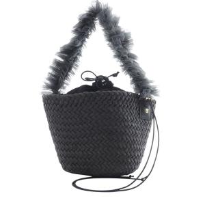 24SS ブレードワンハンドチュールバッグ かごバッグ インナーバッグ付き ブラック SWGB242603