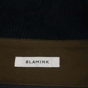 BLAMINK トートバッグ ショルダーバッグ ワンショルダー コーデュロイ ブラック /YO4