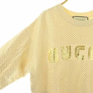 GUCCI ×SEGA ロゴスウェット S アイボリー