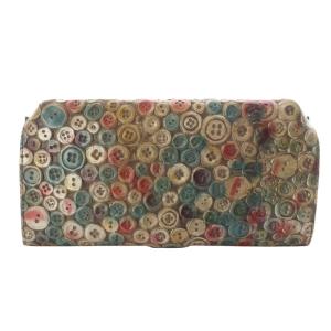 HIROKO HAYASHI ERENDHIRA 長財布 総柄 茶色 ブラウン /SR32