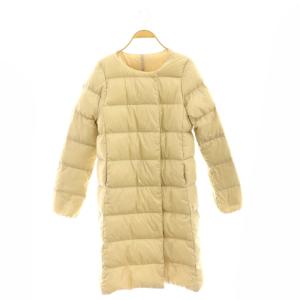 SHIPS別注 コクーンロングダウン ベージュ