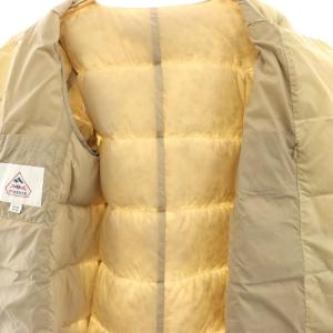 PYRENEX SHIPS別注 コクーンロングダウン ベージュ