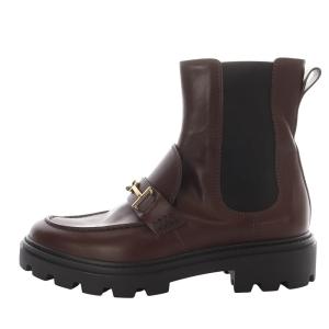 サイドゴアブーツ 37.5 ブラウン