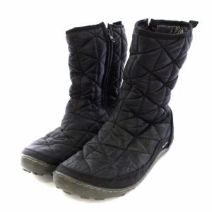 Women's Minx Slip-on Omini-Heat ショートブーツ USA8 25cm 黒