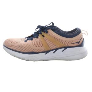 TIVRA ランニングシューズ スニーカー ロゴ 24cm ピンク 紺 ネイビー /SR9