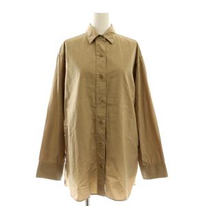 MUSE de Deuxieme Classe リネン ベージュ シャツ 長袖 Linen シャツ（シャツ／ブラウス）｜MUSE de Deuxieme Classe