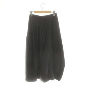 Tao AD1999 バルーン切り替えスカート ロング サテン S ブラック