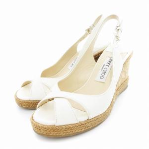 AMELY スリングバッグサンダル ウェッジソール 36 チョークカラー /UO