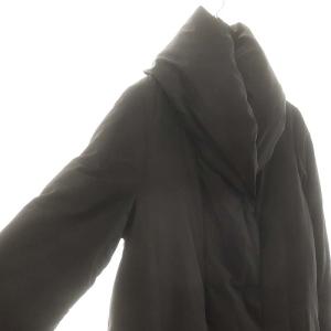 theory luxe ダウンコート アウター ロング 36 ブラック /DO OS