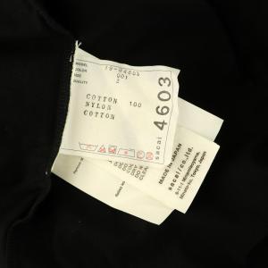 sacai 19SS バックレースアップ Tシャツ 半袖 2 ブラック
