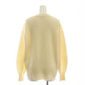 ROPE 22AW カシミヤブレンド ワイドスリーブクルーネックニット セーター 長袖 38 アイボリー /ES