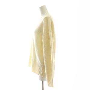 ROPE 22AW カシミヤブレンド ワイドスリーブクルーネックニット セーター 長袖 38 アイボリー /ES