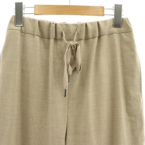 Framework 22AW ウォッシャブルサキソニーイージーパンツ テーパードパンツ 34 ベージュ /ES OS