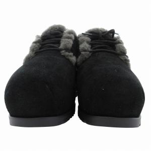 UGG Pumped Lace Up ムートンブーツ ショート ボア 22cm 黒 ブラック 1158261 /JS