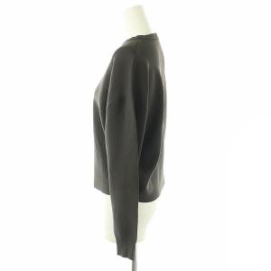 UNITED ARROWS RY/P ショート ドルマン ニット カットソー 長袖 グレー