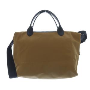 Longchamp ル プリアージュ エナジー S トップハンドルバッグ ショルダーバッグ 2way 茶色 ブラウン 黒 ブラック