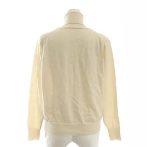 SEVEN TEN by MIHO KAWAHITO 23AW ショルダーパットタートルニット セーター 長袖 S アイボリー /ES OS