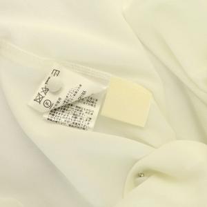 Diagram GRACE CONTINENTAL シェル刺繍ブラウス 長袖 シアー レース 36 オフホワイト /MY OS