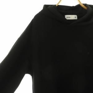 CONVERSE トウキョウ TOKYO ダンボールスウェットフーディーワンピース ロング ブラック /DF OS SH