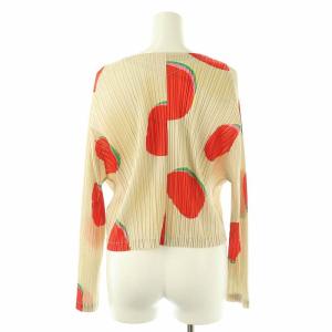 PLEATS PLEASE ISSEY MIYAKE イッセイミヤケ 24SS PP41JO673 BEAN DOTS カーディガン 3
