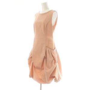 DAISY LIN マカロンドールドレスワンピース ひざ丈 40 サーモンピンク 36602 /DF OS