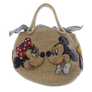 20th オールスターカゴバッグ DISNEY べージュ