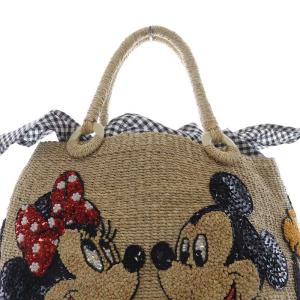 BEAMS BOY 20th オールスターカゴバッグ DISNEY べージュ