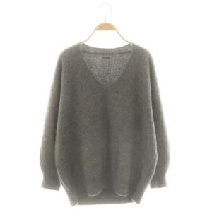 23AW FURカシミヤVニット セーター 長袖 F グレー /DF OS