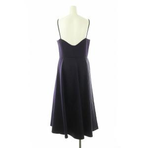 Max Mara Pianoforte キャミワンピース キャミソールワンピース ロング 42 パープル