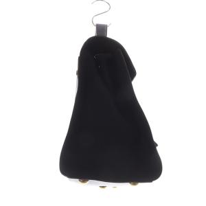 SAINT LAURENT PARIS ミューズトゥ ハンドバッグ レザー ブラック 313456