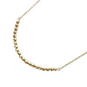 ミラーボールライン ネックレス ペンダント K10 ゴールド /YO22