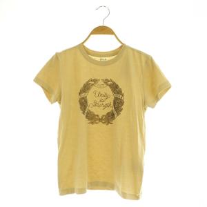 unity is strenght プリントTシャツ カットソー 半袖 プリント XS ベージュ /MY