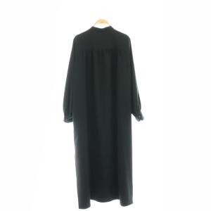 HYKE 23AW MAXI SHIRT DRESS ワンピース 2 ブラック