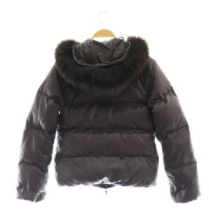 DUVETICA Adhara ダウンジャケット ファー 40 紫 パープル /AT OS