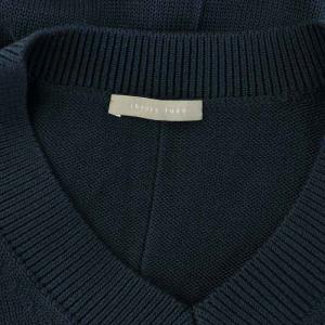 theory luxe 23SS OPUS AUTORE プルオーバー ニット セーター 長袖 38 ネイビー /MY OS SH